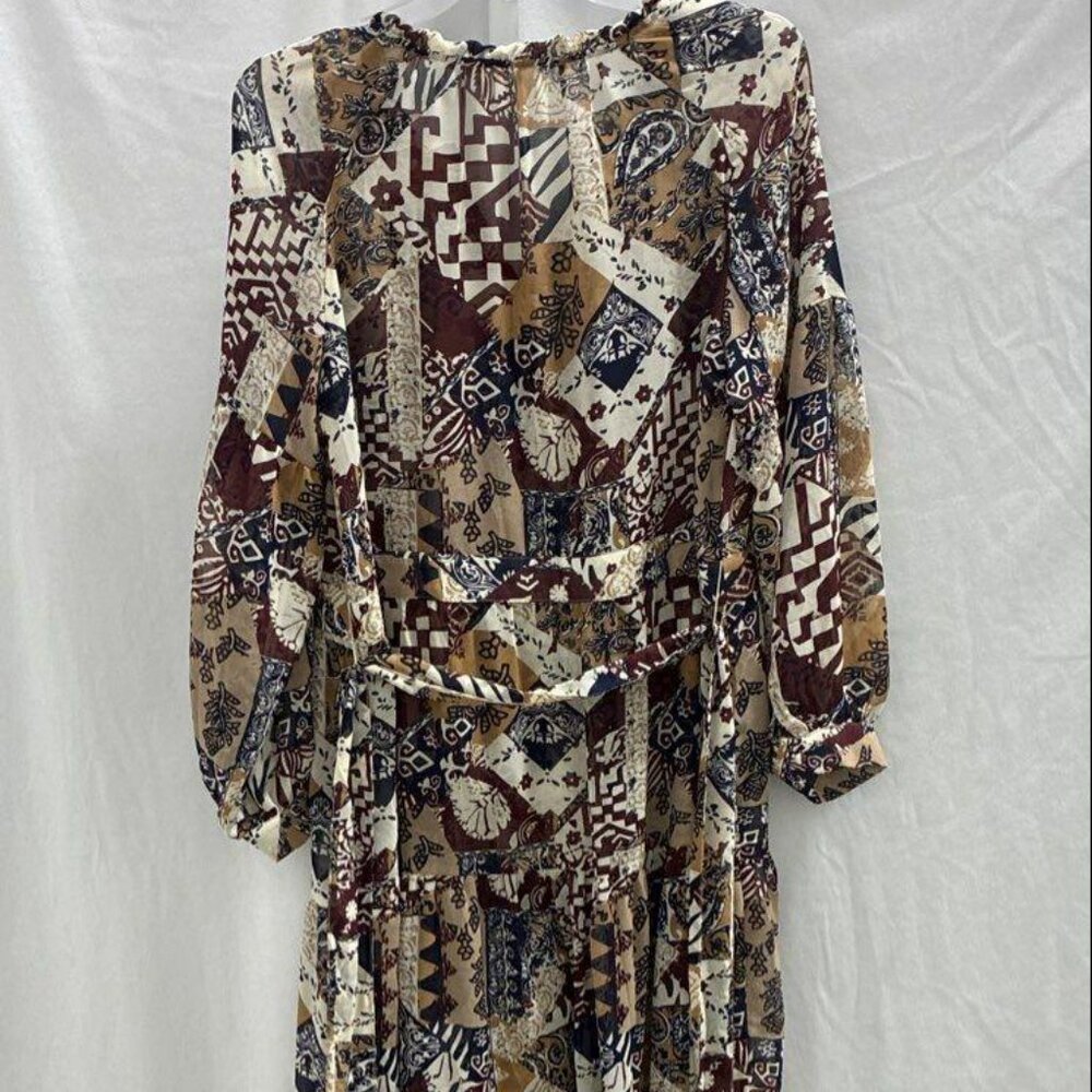 Soft Surroundings Hailey Patchwork Peasant Dress … - image 7